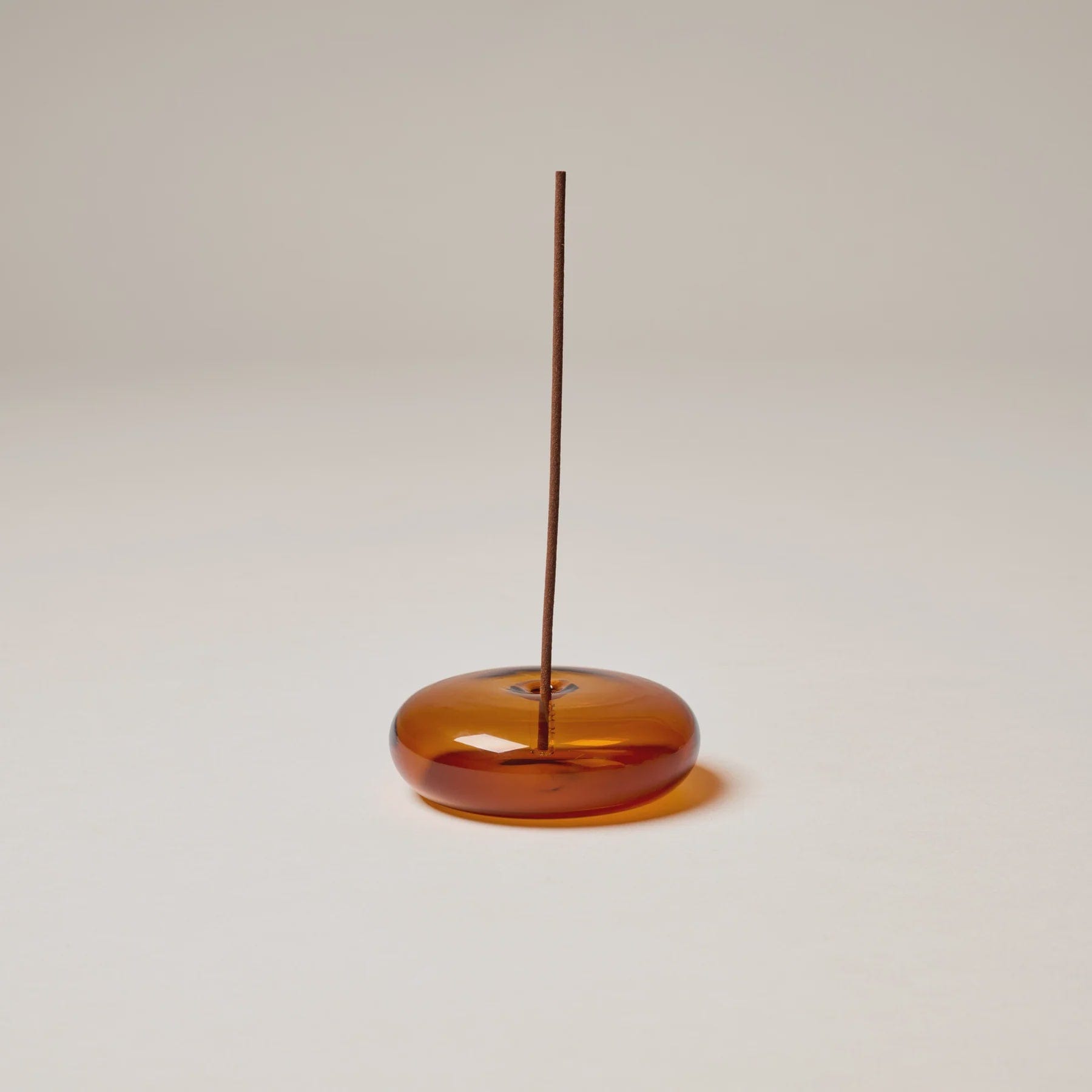 Gentle Habits Incense Gentle Habits | Glass Vessel Incense Holder - Amber