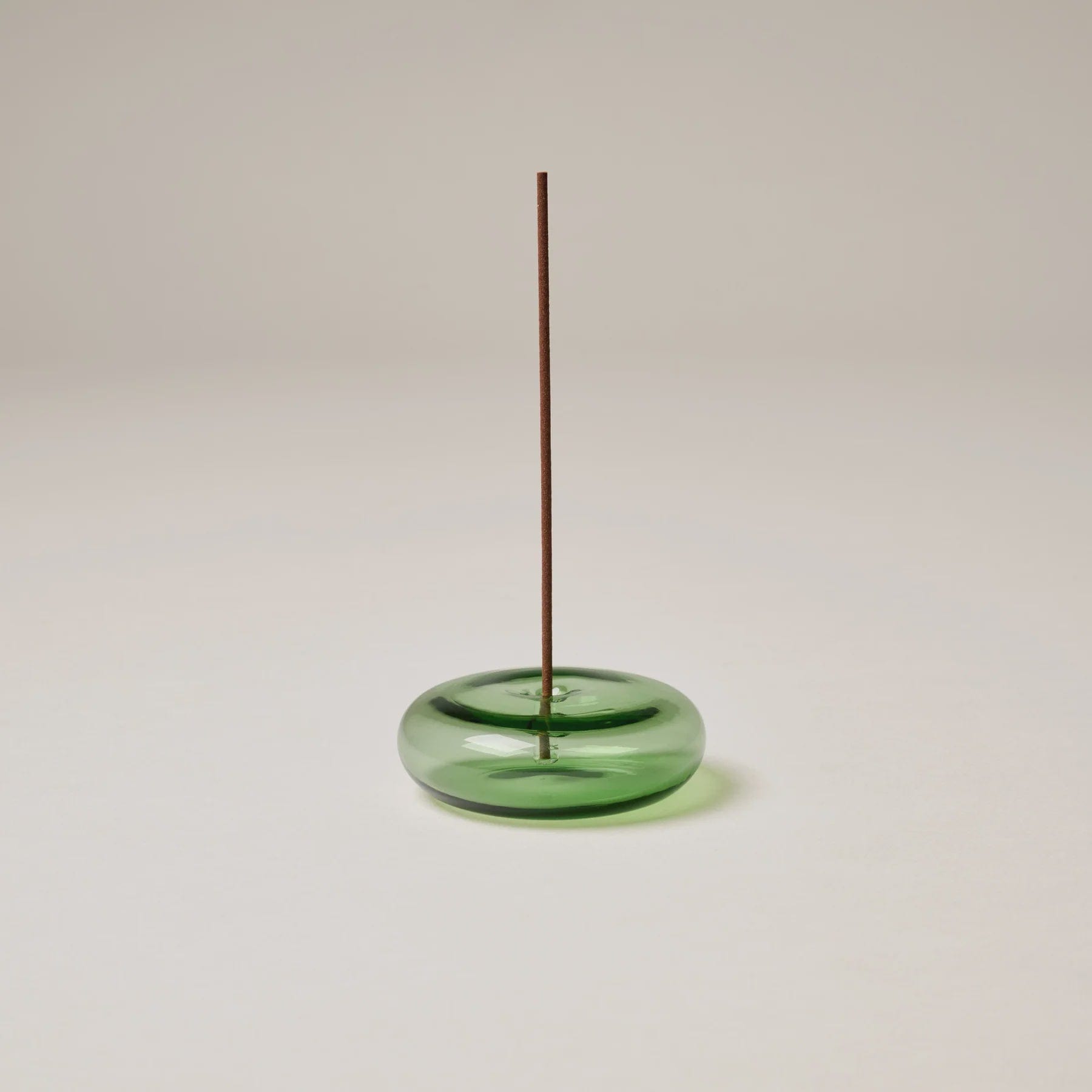 Gentle Habits Incense Gentle Habits | Glass Vessel Incense Holder - Green
