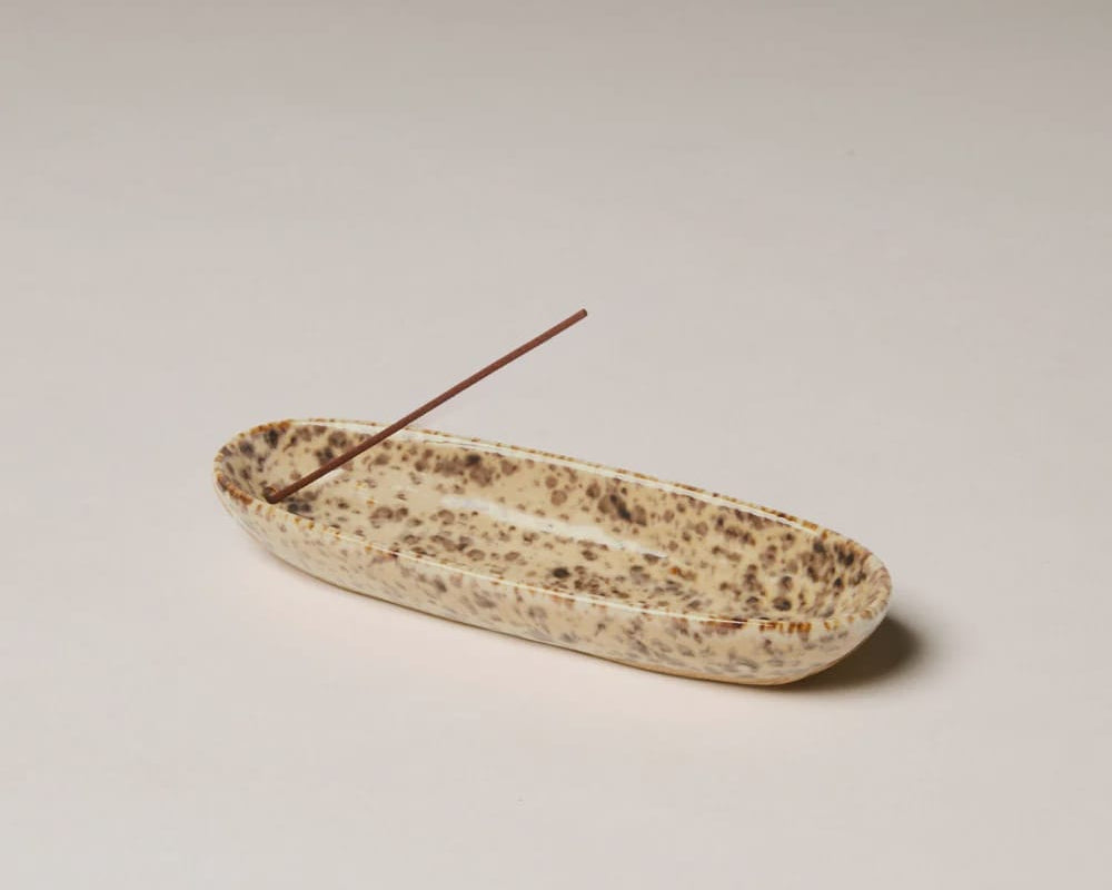 Gentle Habits Incense The Collector Ceramic Holder - Leopard