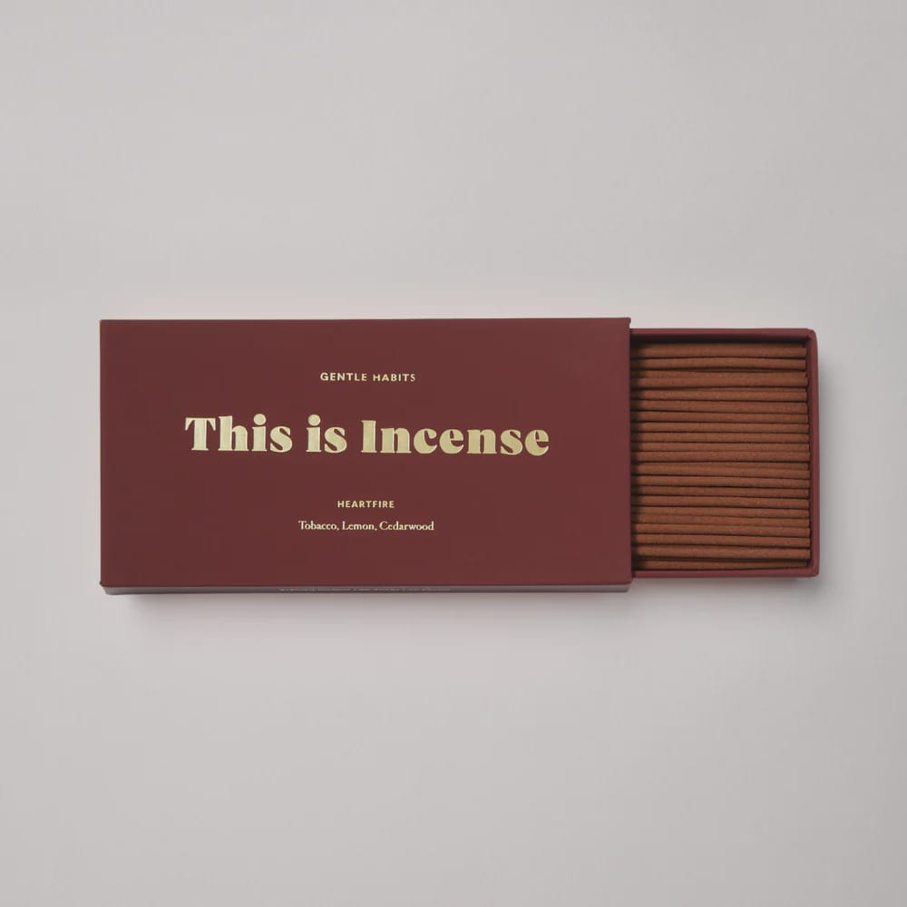 Gentle Habits Incense This Is Incense - Heartfire
