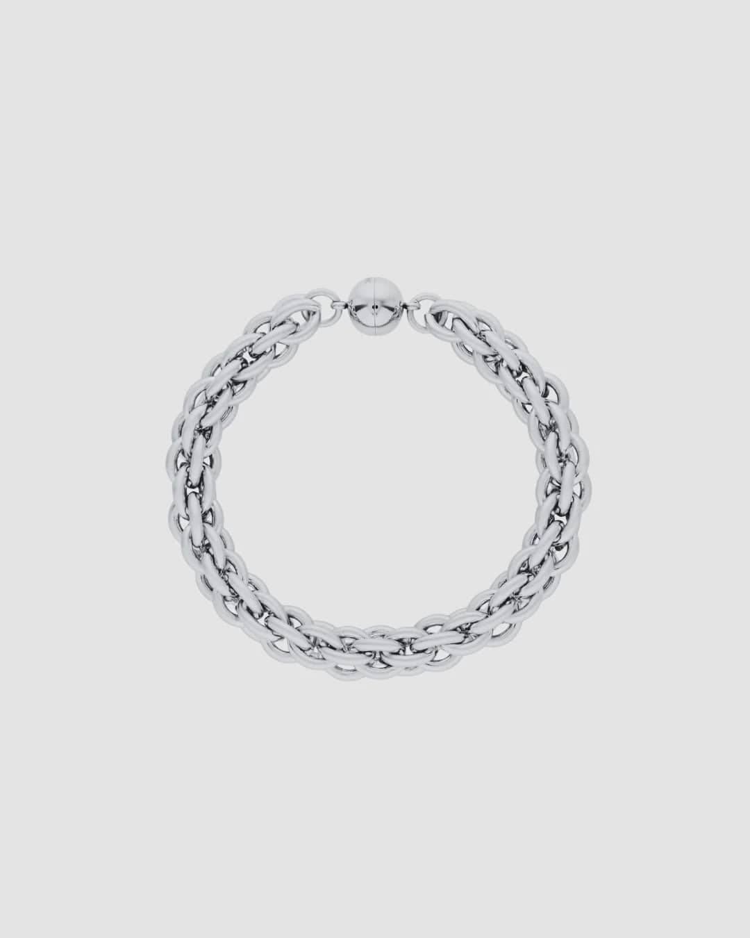 Gimme Bracelets Tangled Chain Bracelet - Silver