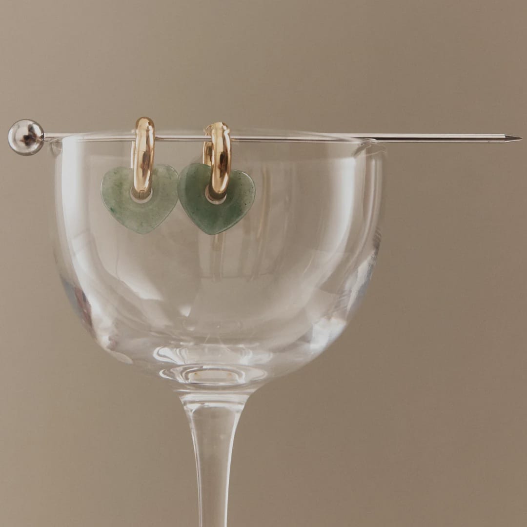 Gimme Earrings Lisa Earring - Jade Stone
