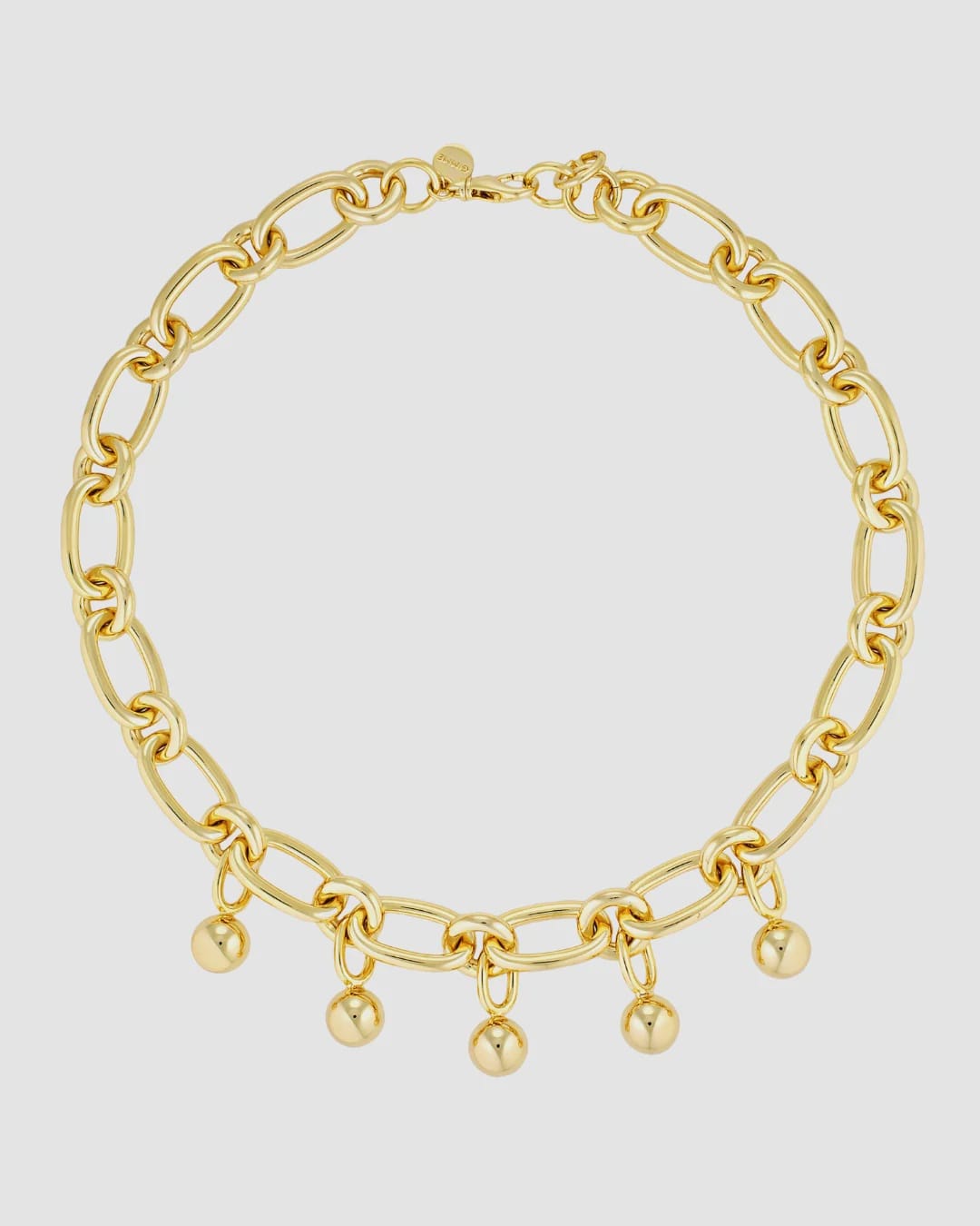 Gimme Necklaces Sphere Chain Necklace - Gold