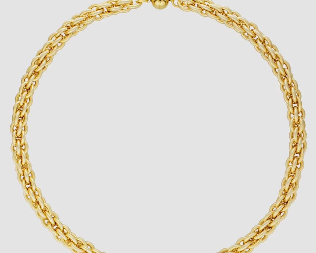 Gimme Necklaces Tangled Chain Necklace - Gold