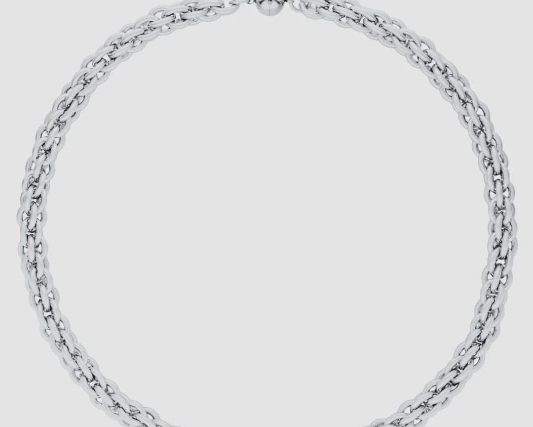 Gimme Necklaces Tangled Chain Necklace - Silver