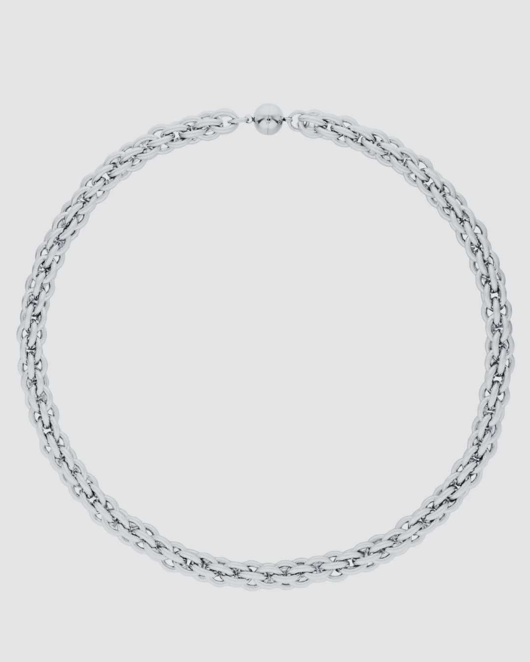 Gimme Necklaces Tangled Chain Necklace - Silver