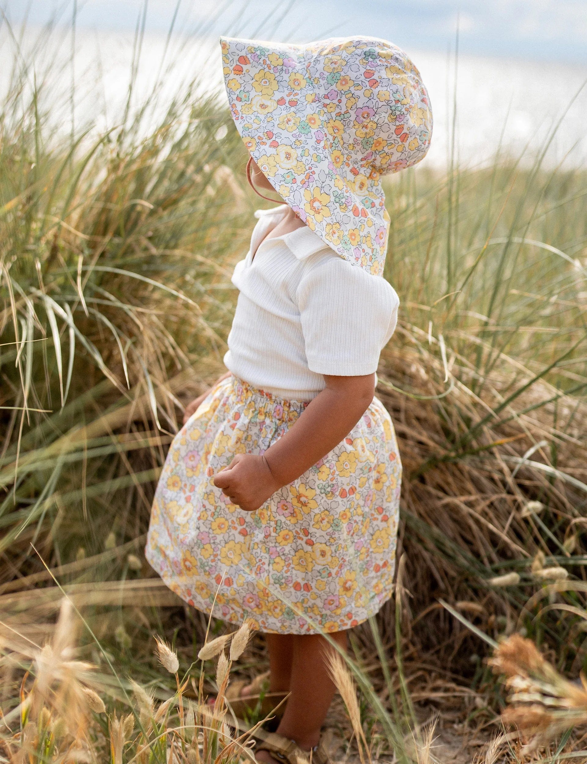 Goldie + Ace Kids Goldie + Ace | Sadie Sun Hat - Betsy Yellow
