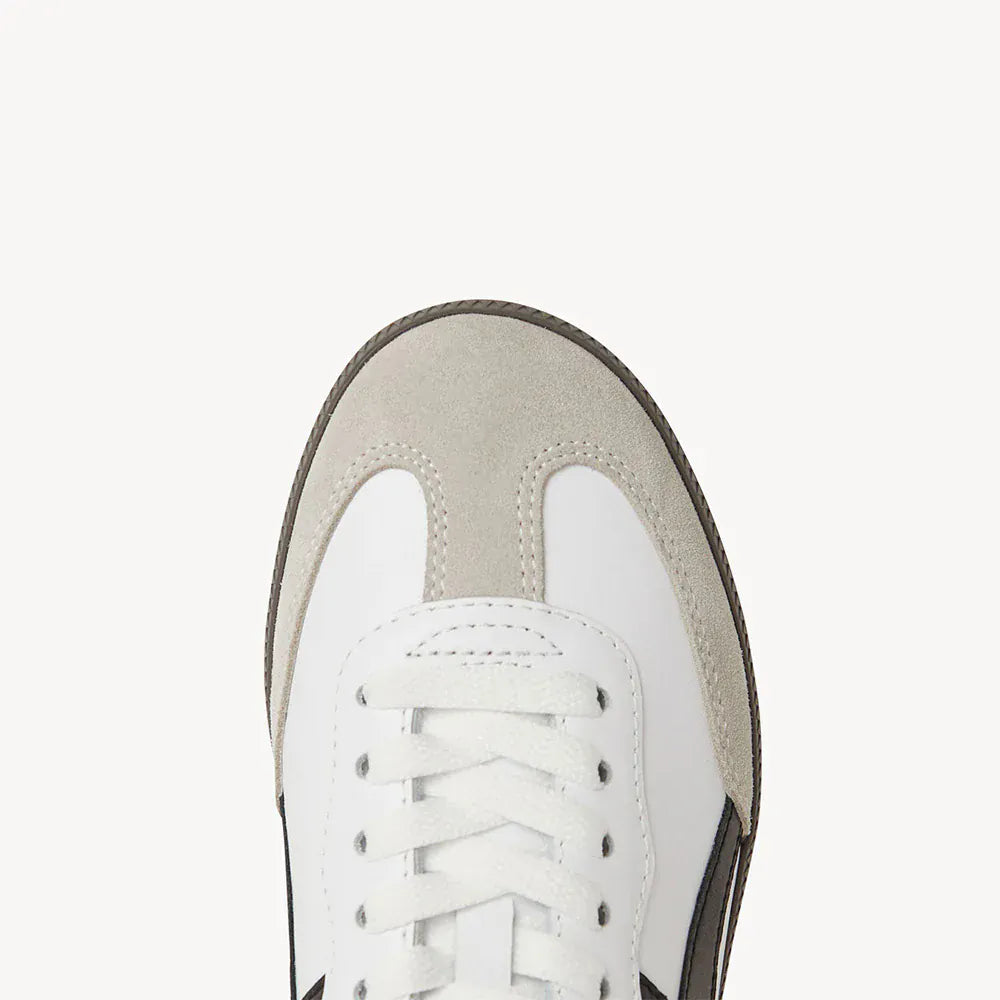 Goodsole Footwear 2001 Crossroads - White/Black Leather