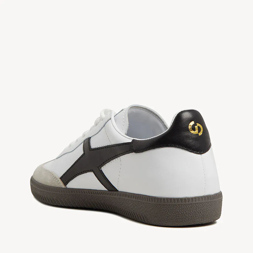 Goodsole Footwear 2001 Crossroads - White/Black Leather