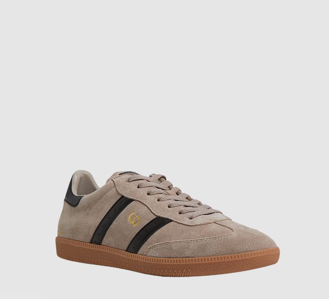 Goodsole Footwear 2001 Parallel Mushroom/ Black Suede