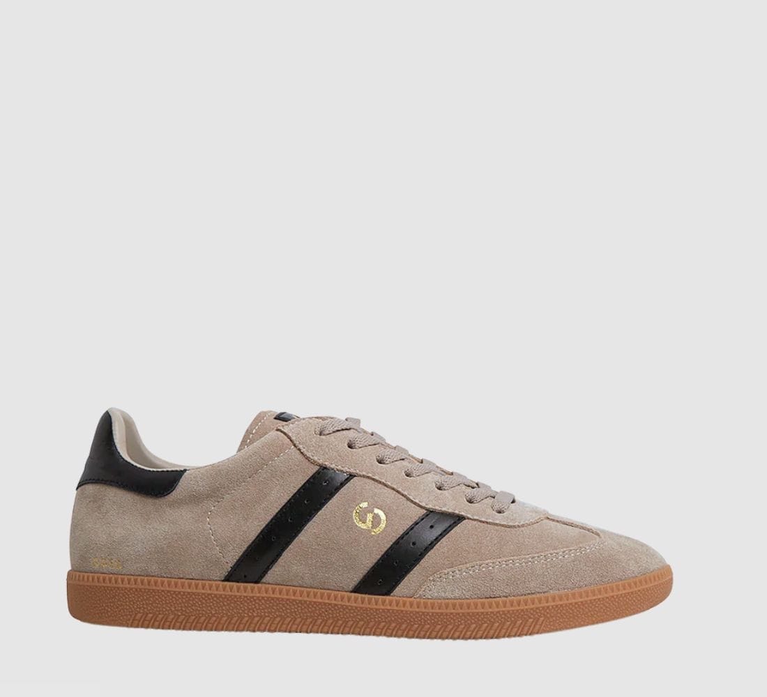 Goodsole Footwear 2001 Parallel Mushroom/ Black Suede