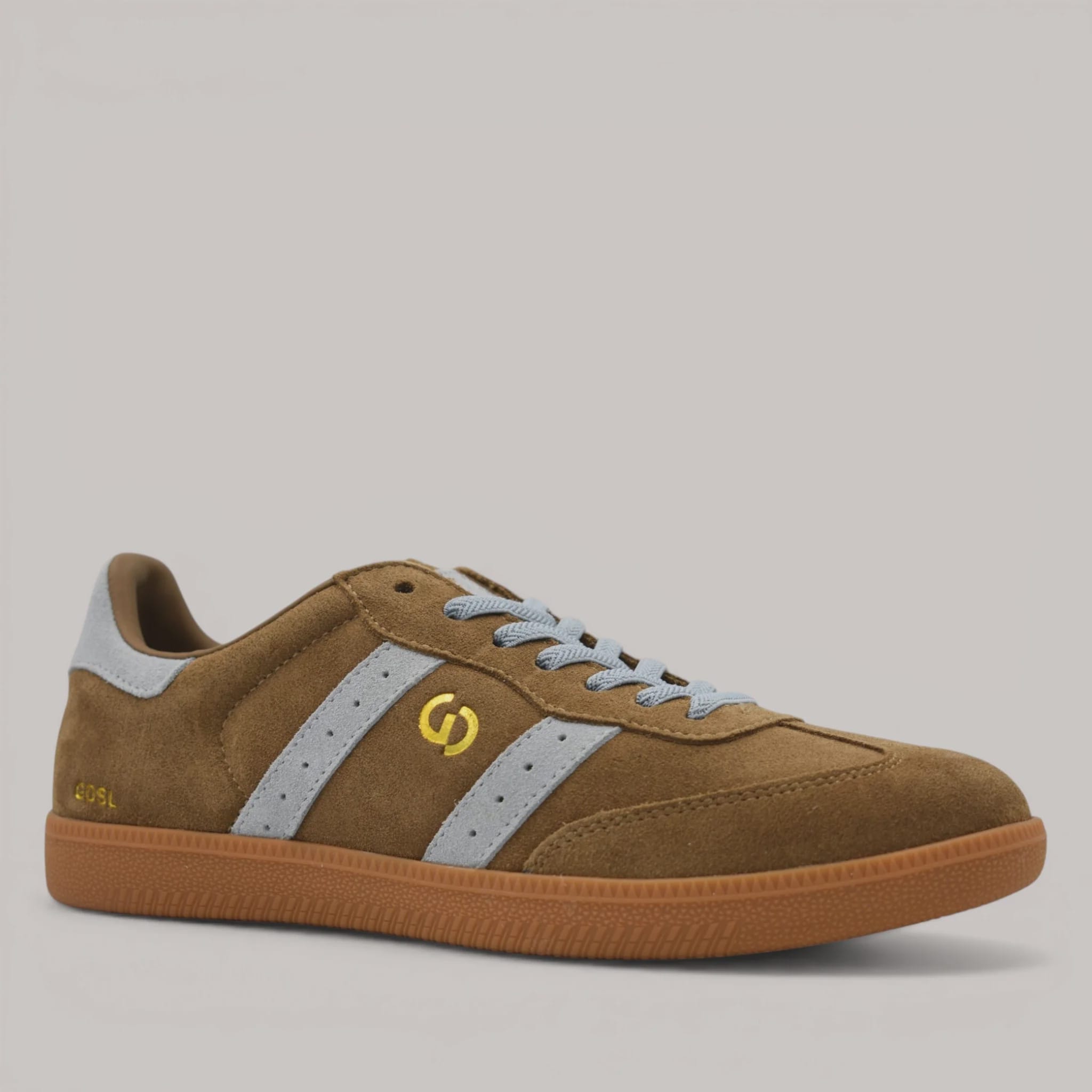 Goodsole Footwear 2001 Parallel - Smoke Brown /Blue Suede