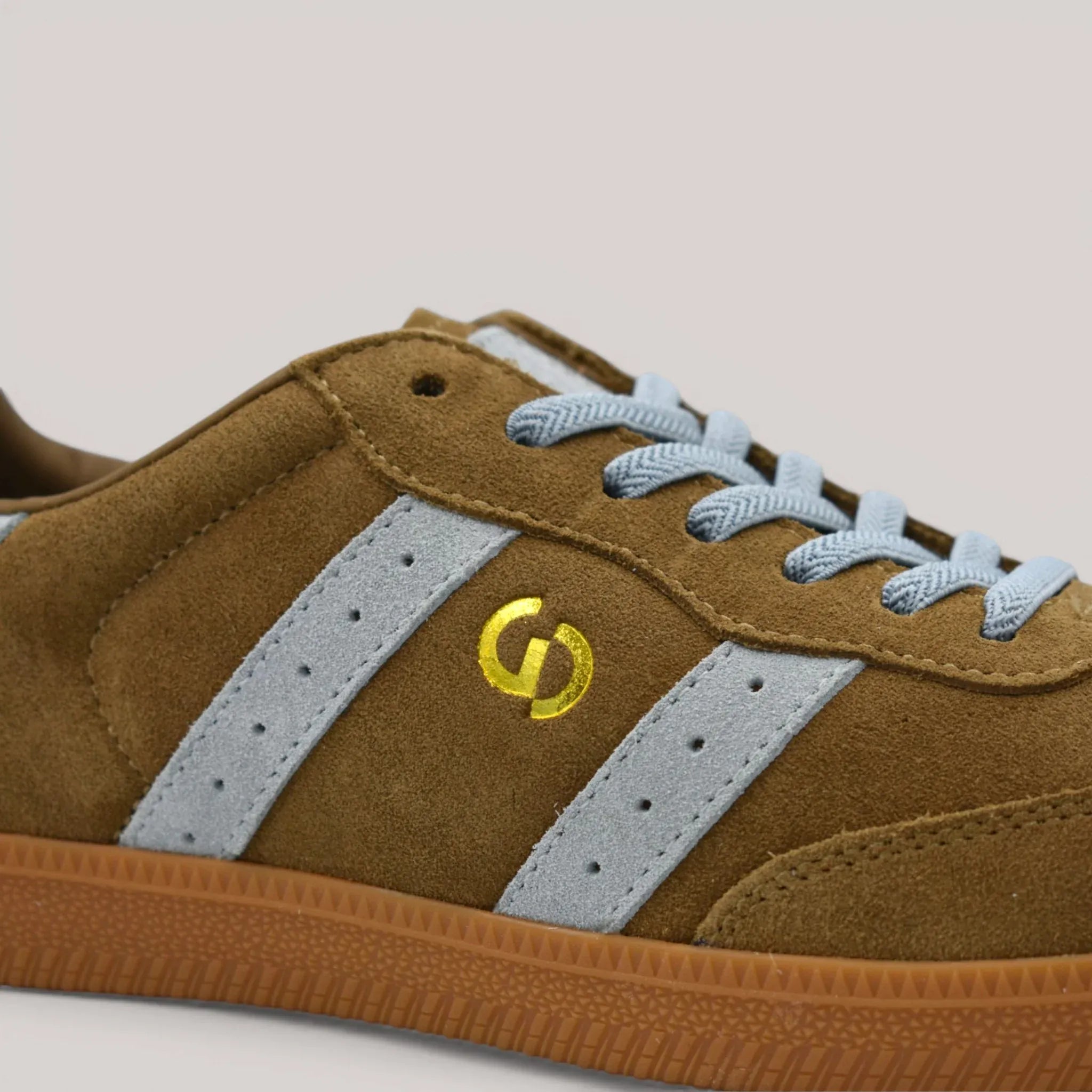 Goodsole Footwear 2001 Parallel - Smoke Brown /Blue Suede