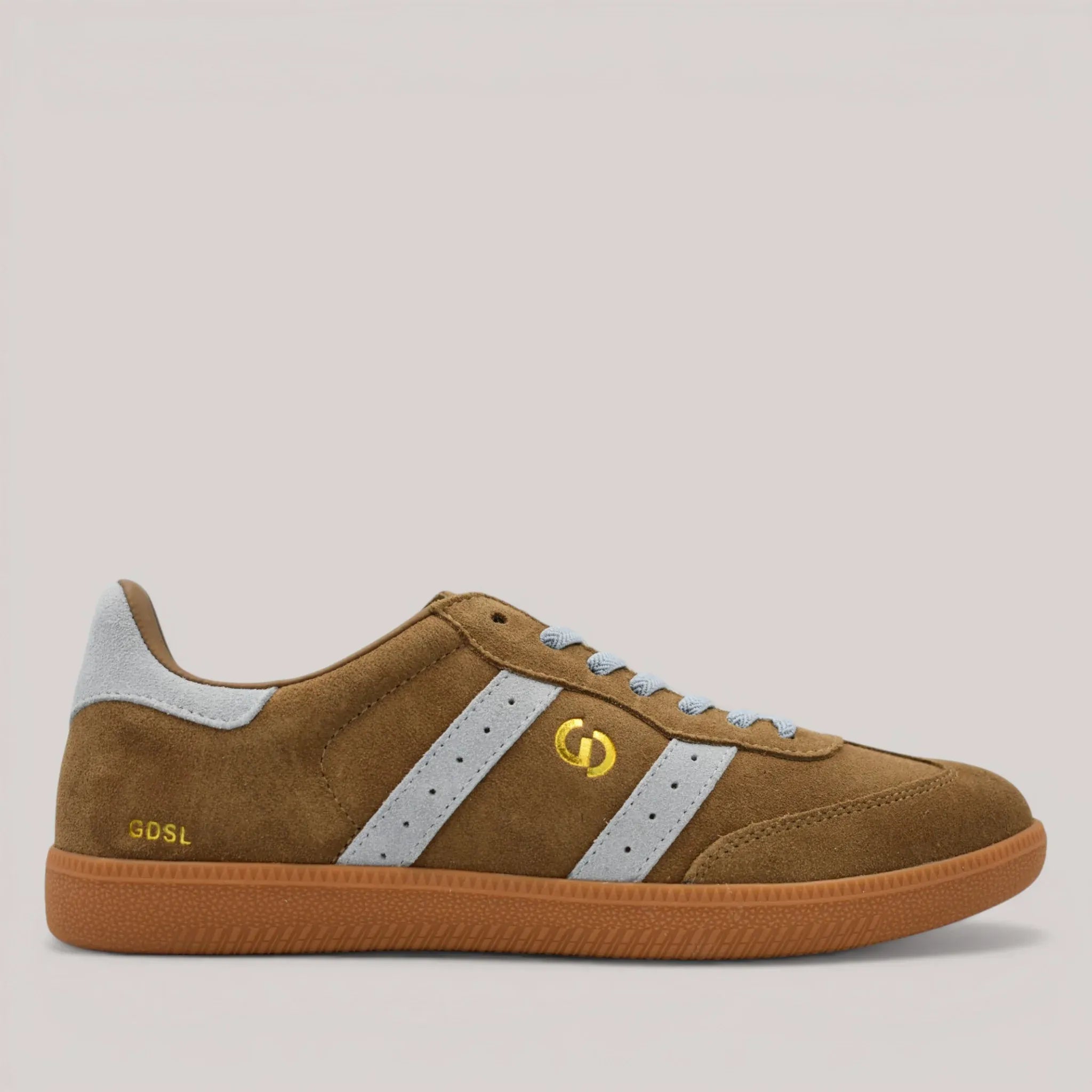 Goodsole Footwear 2001 Parallel - Smoke Brown /Blue Suede