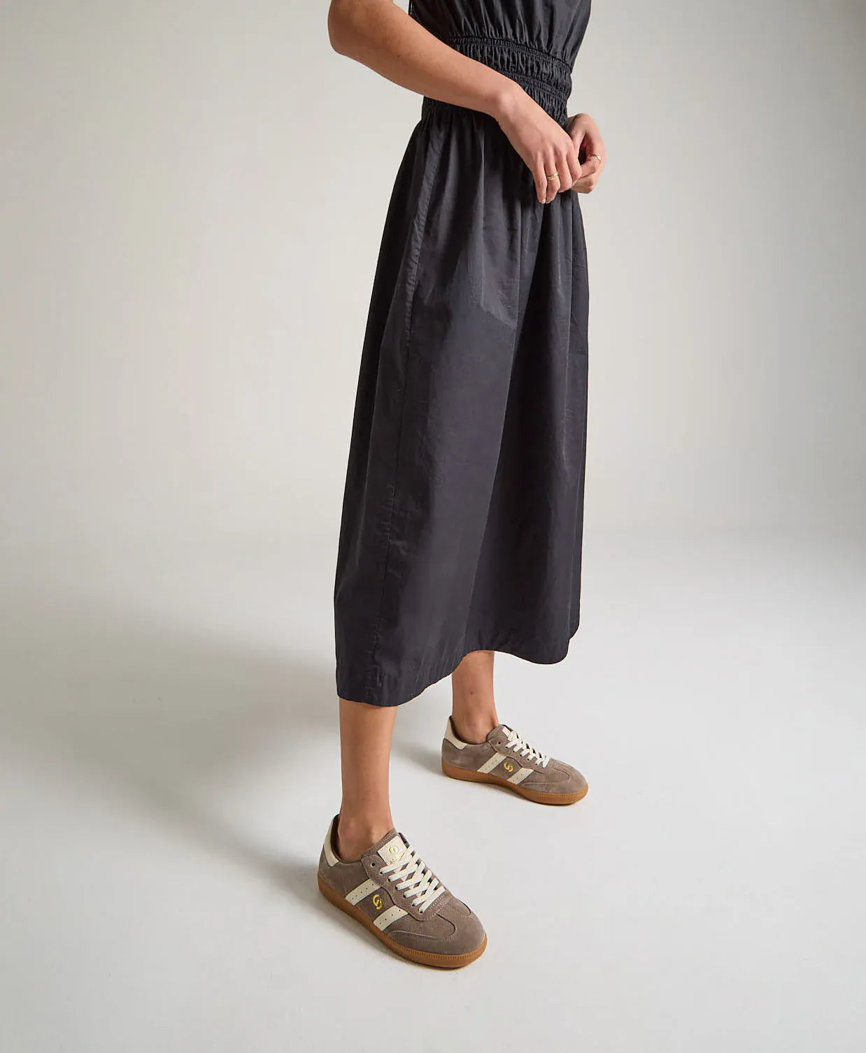 Goodsole Footwear 2001 Parallel - Walnut Brown/ Ivory Suede