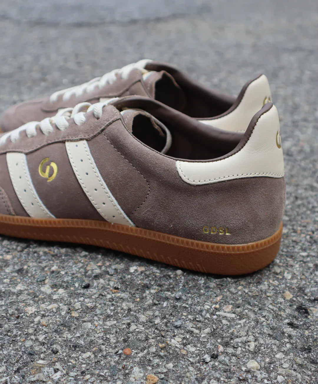 Goodsole Footwear 2001 Parallel - Walnut Brown/ Ivory Suede
