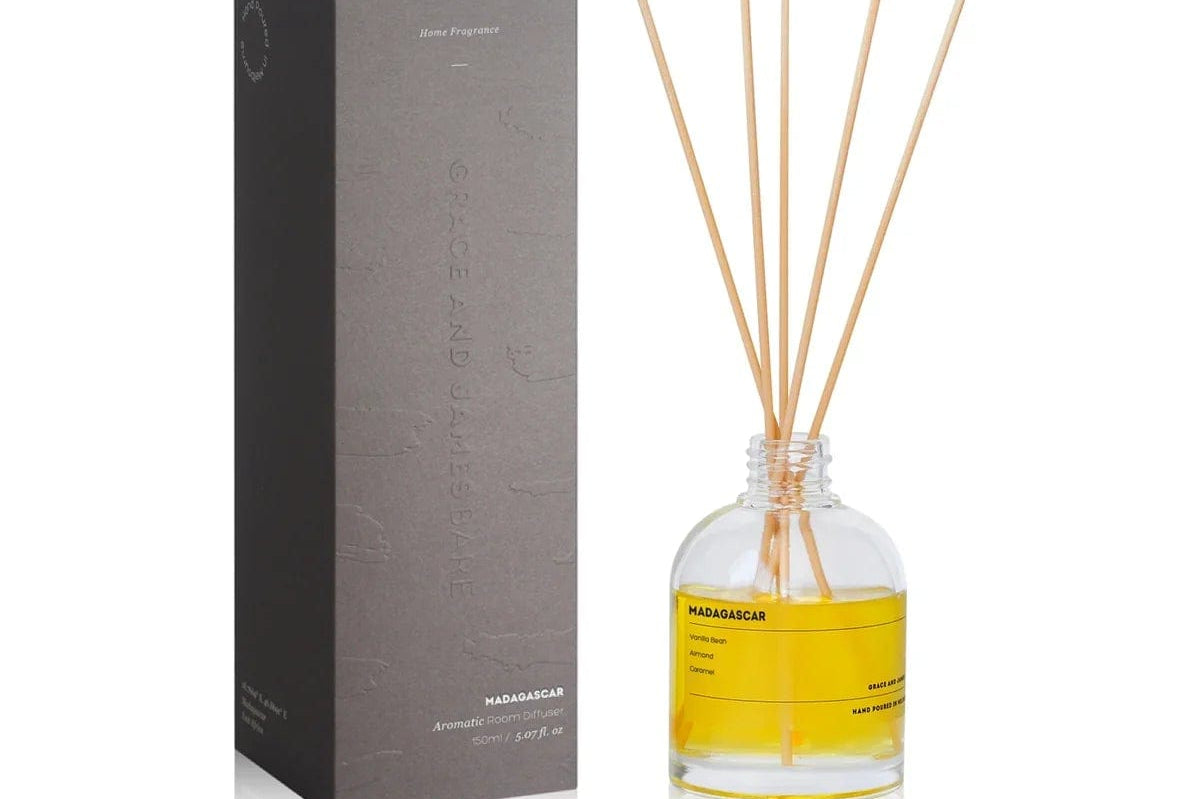 Grace & James Candles Grace & James | Bare Madagascar Reed Diffuser 150ml