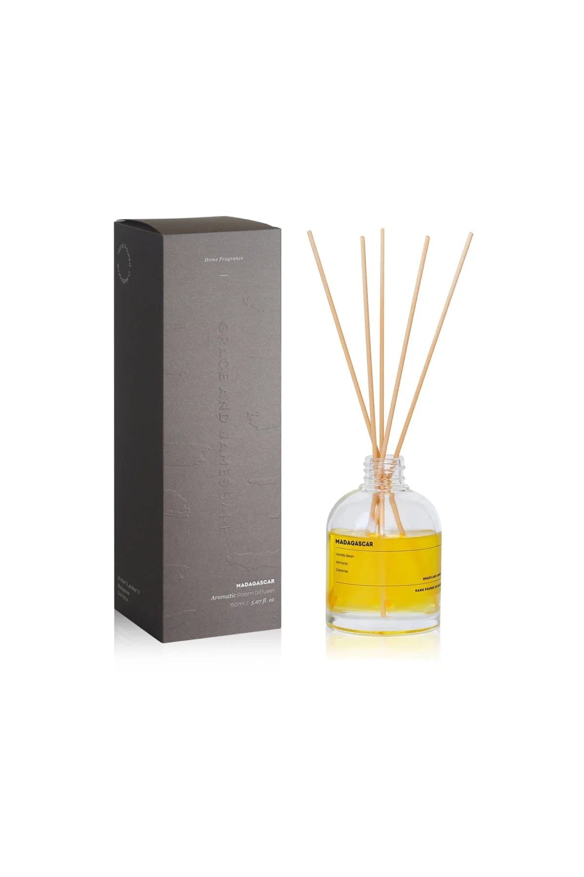 Grace & James Candles Grace & James | Bare Madagascar Reed Diffuser 150ml