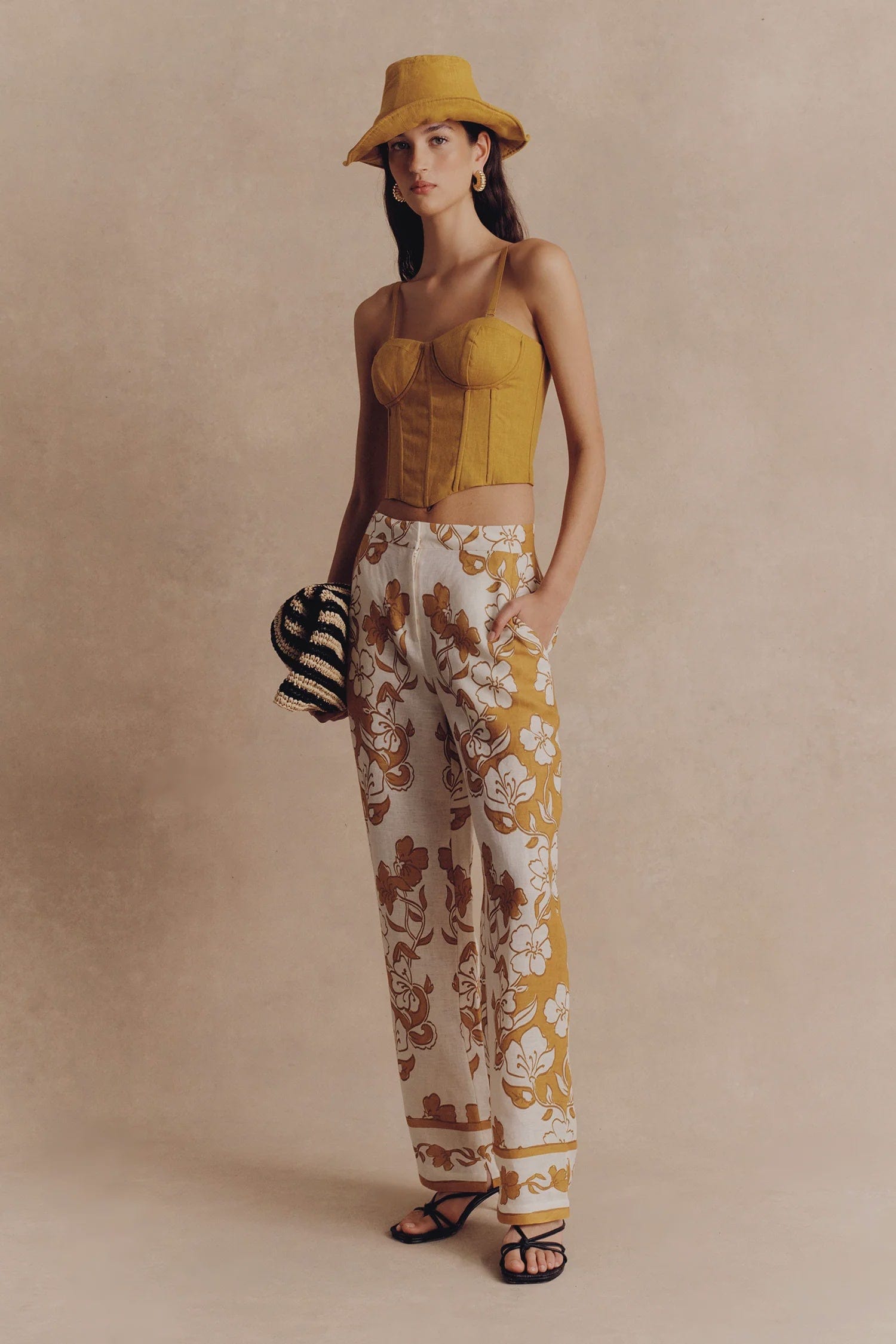 Hansen & Gretel Pants - Tailored Hansen & Gretel | Ambrose Pant - Sunset Surf