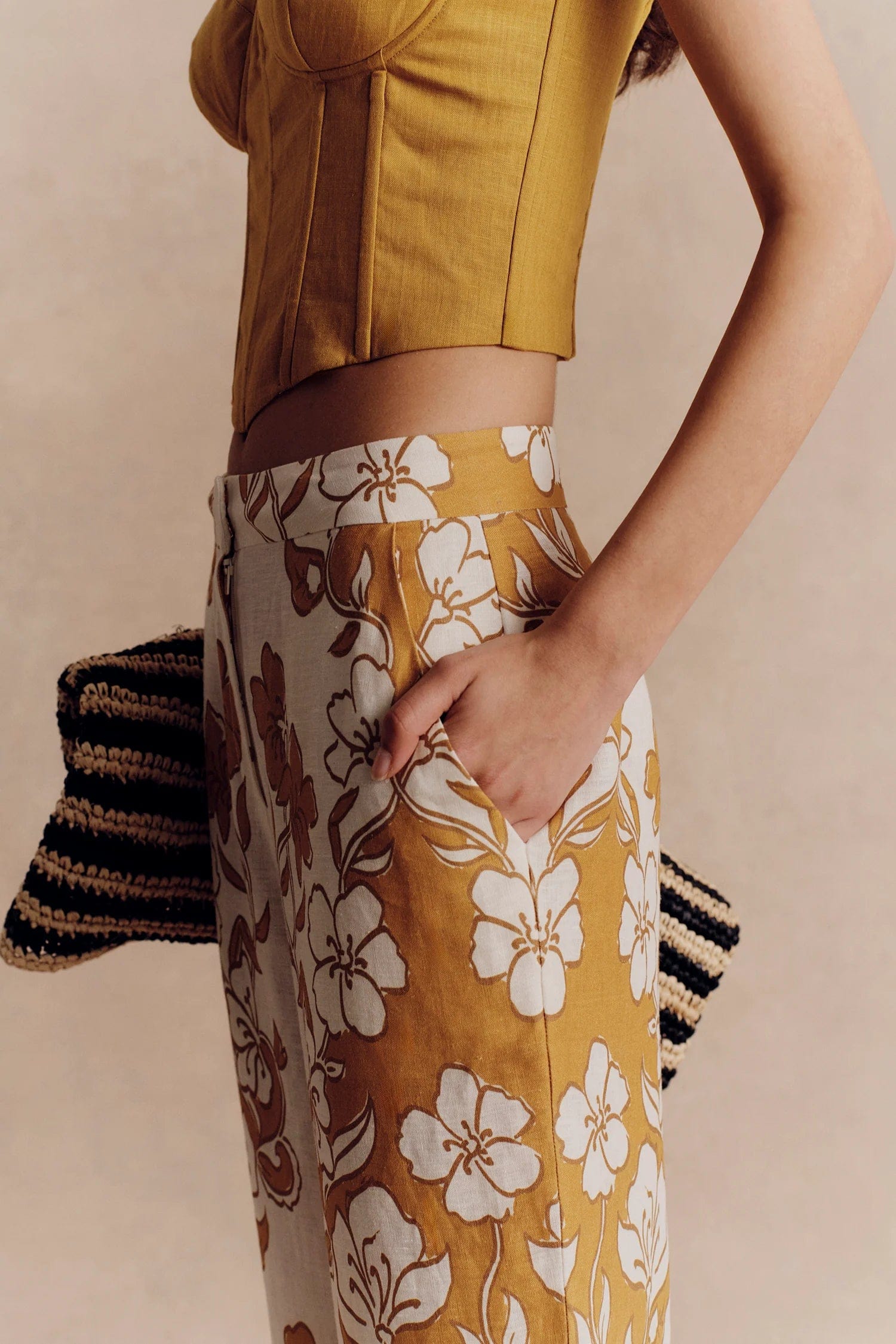 Hansen & Gretel Pants - Tailored Hansen & Gretel | Ambrose Pant - Sunset Surf