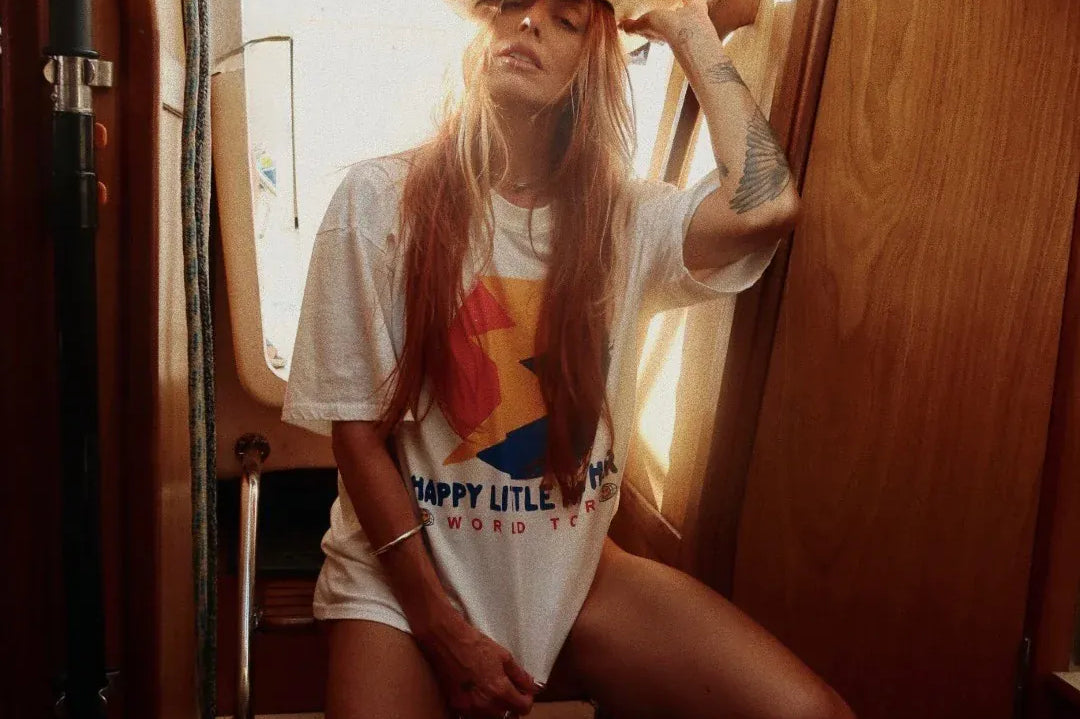 Happy Little Mother Tees HLM World Tour Tee