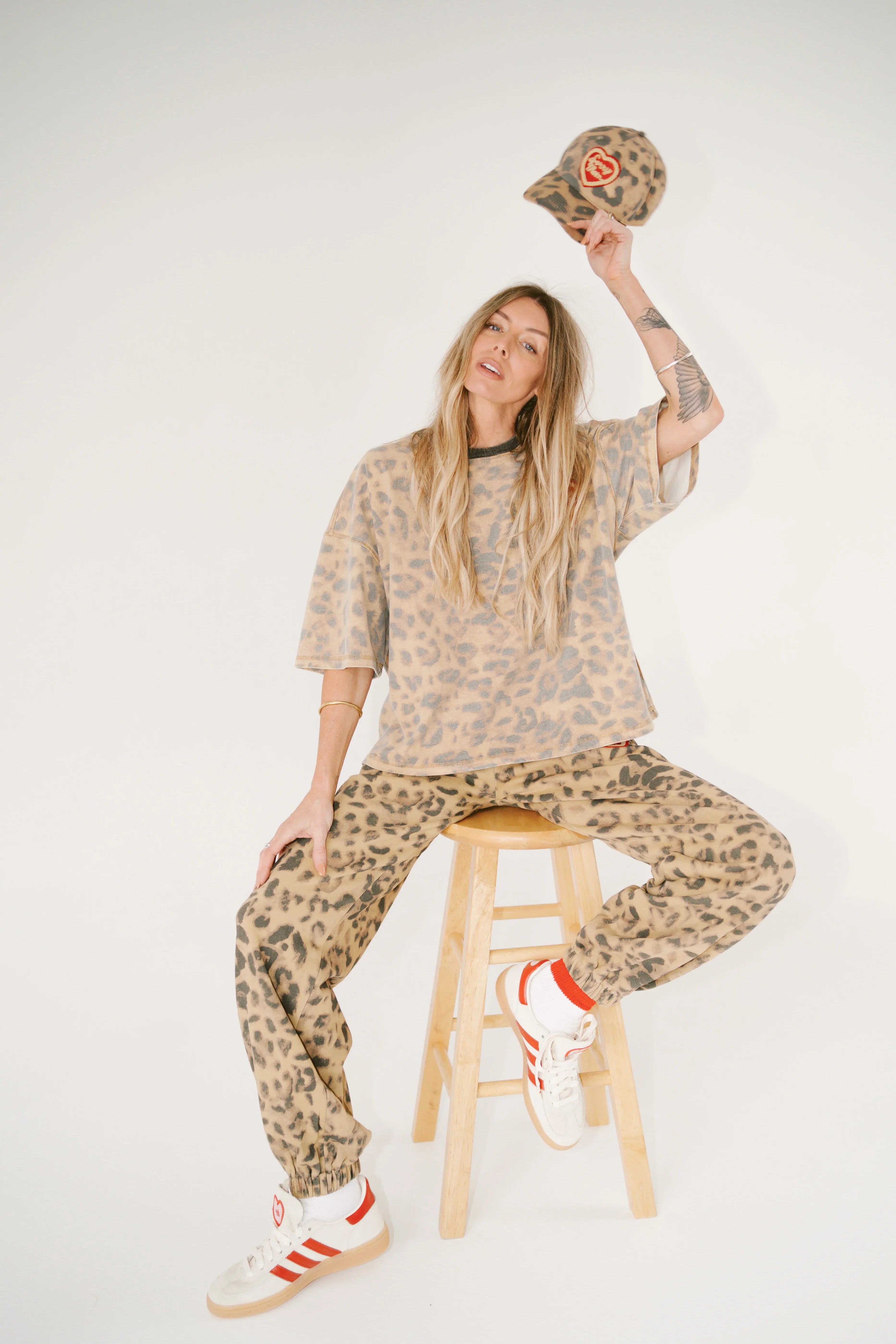 Happy Little Mother Tees Sorry Mom Tee - Leopard