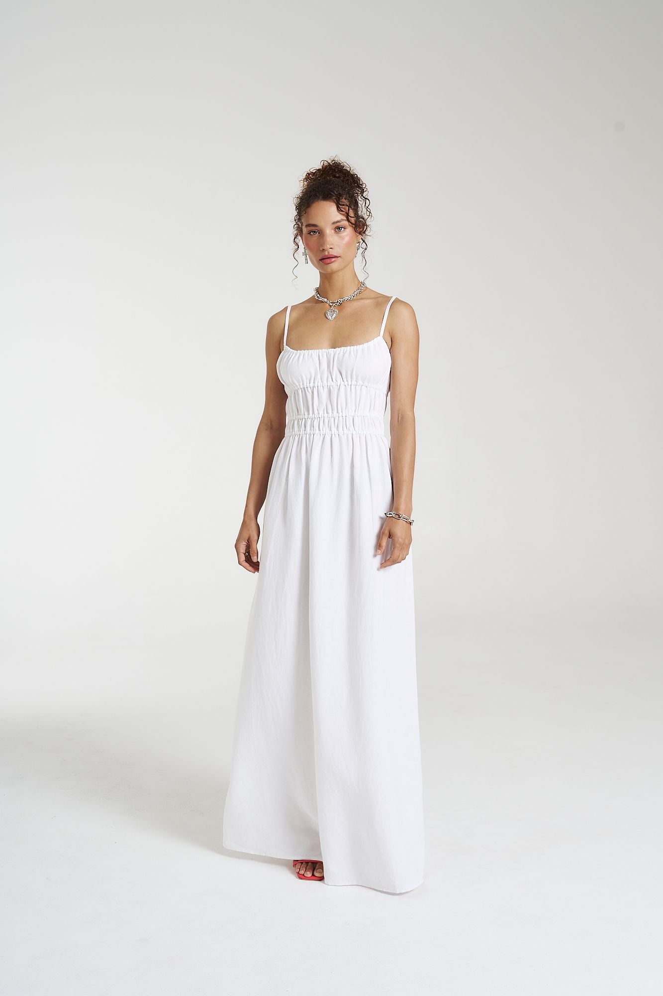 Summi Summi | Montague Maxi Dress - Angelic White