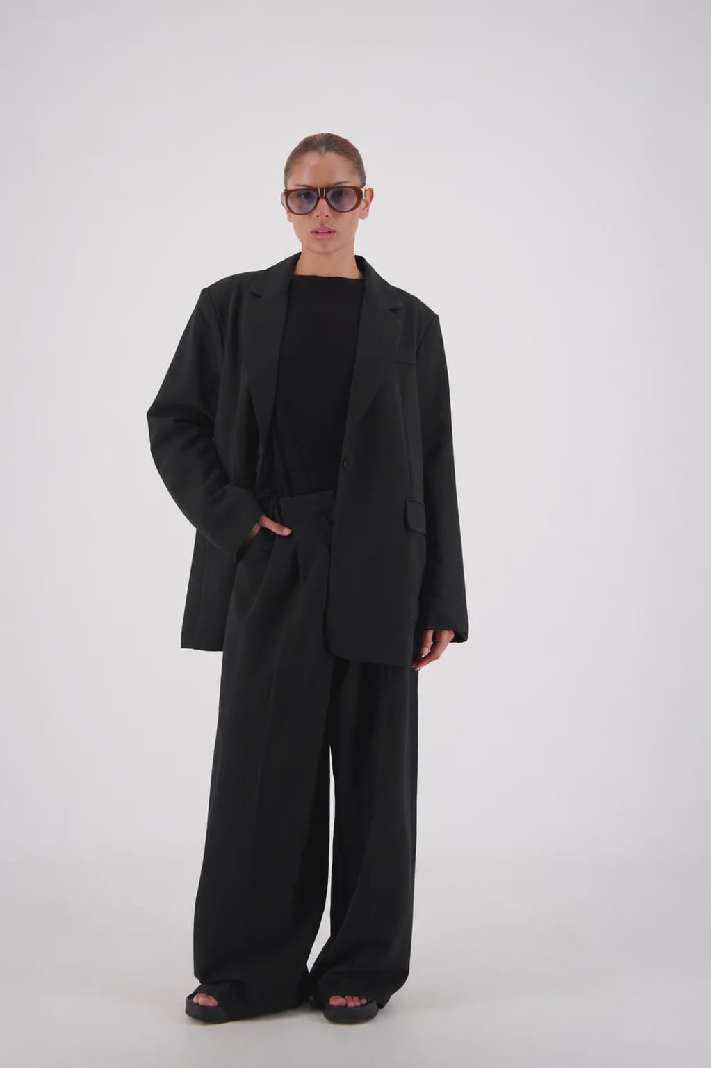 Jasmine Alexa Blazers Sabine Blazer - Black