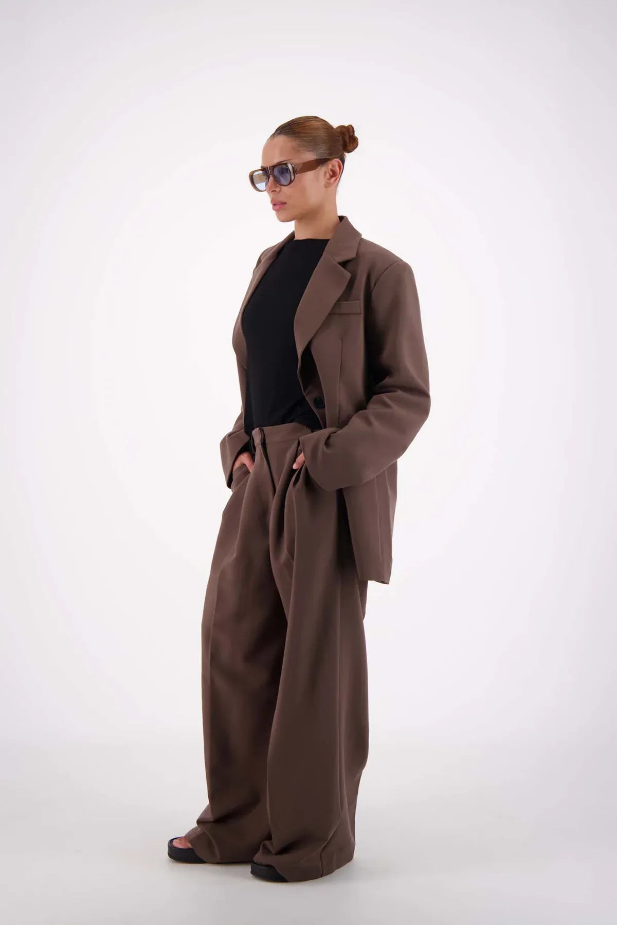 Jasmine Alexa Blazers Sabine Blazer - Taupe