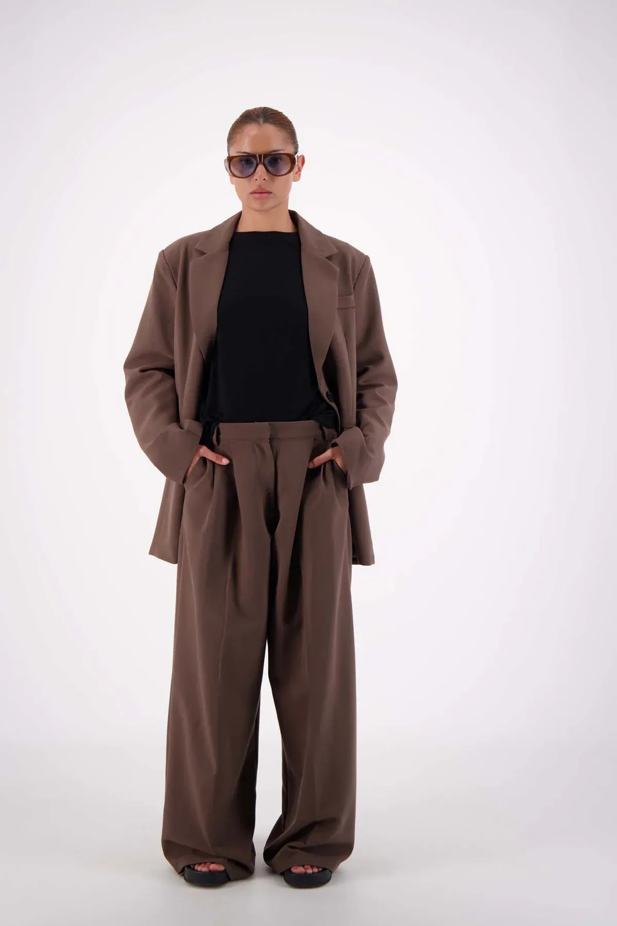 Jasmine Alexa Blazers Sabine Blazer - Taupe
