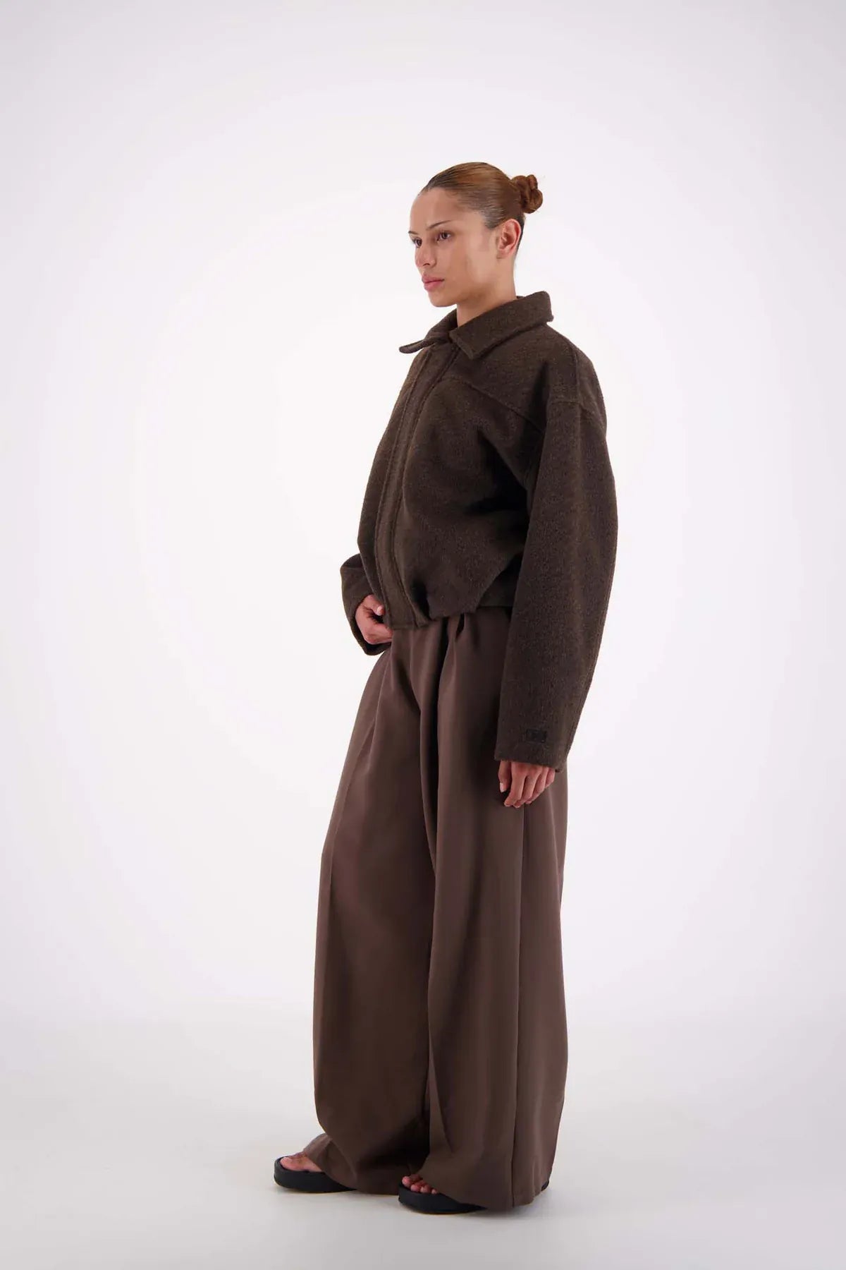 Jasmine Alexa Jackets Bailey Bomber - Brown