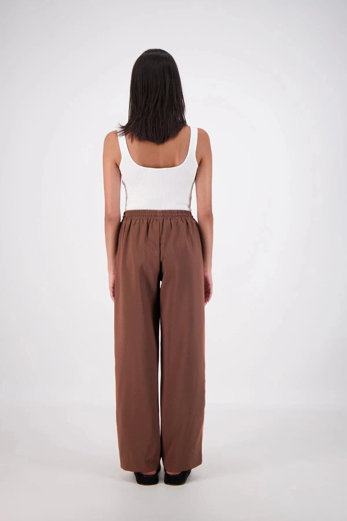 Jasmine Alexa Pants - Casual Jasmine Alexa | Cassis Trouser - Mocha