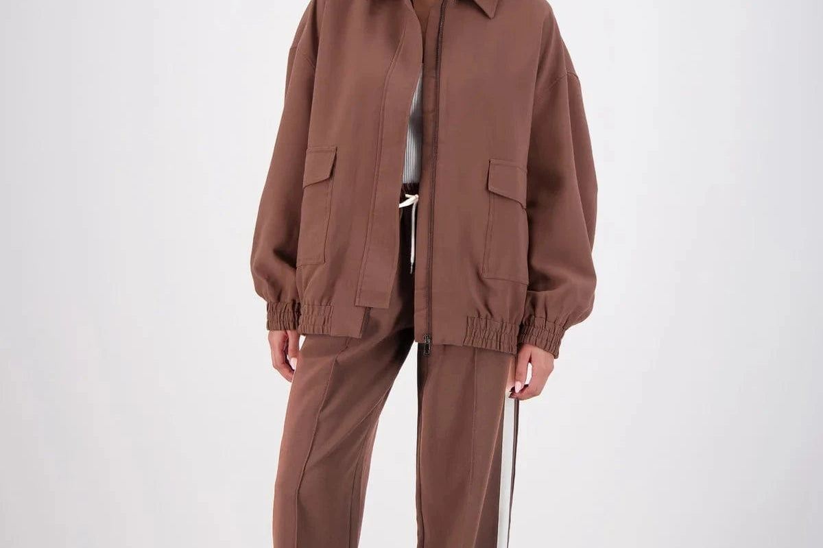 Jasmine Alexa Pants - Casual Jasmine Alexa | Cassis Trouser - Mocha