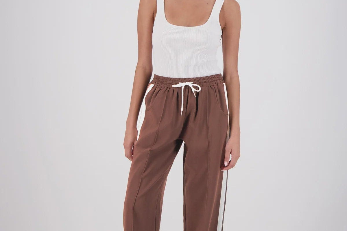Jasmine Alexa Pants - Casual Jasmine Alexa | Cassis Trouser - Mocha