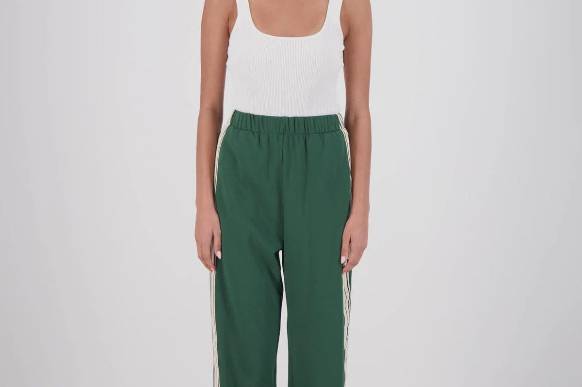 Jasmine Alexa Pants - Casual Jasmine Alexa | Panarea Trackpants - Forest Green