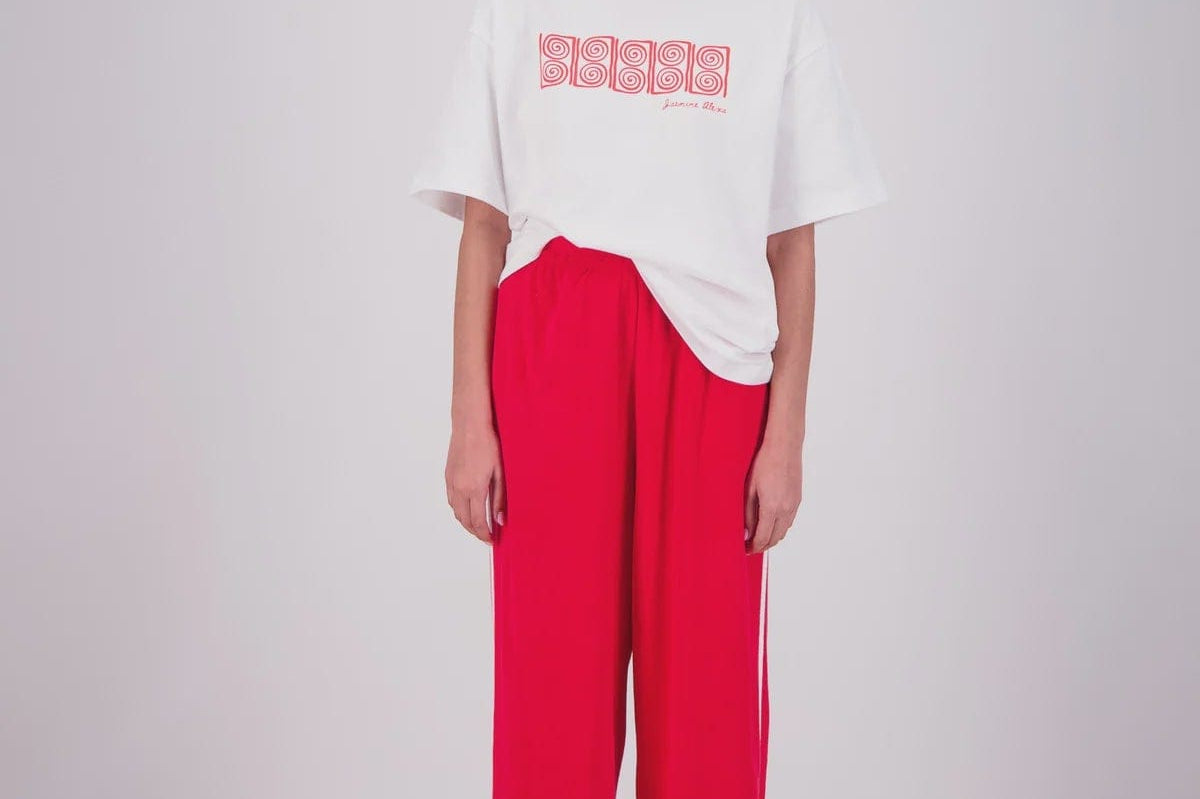 Jasmine Alexa Pants - Casual Kuhio Pants - Red