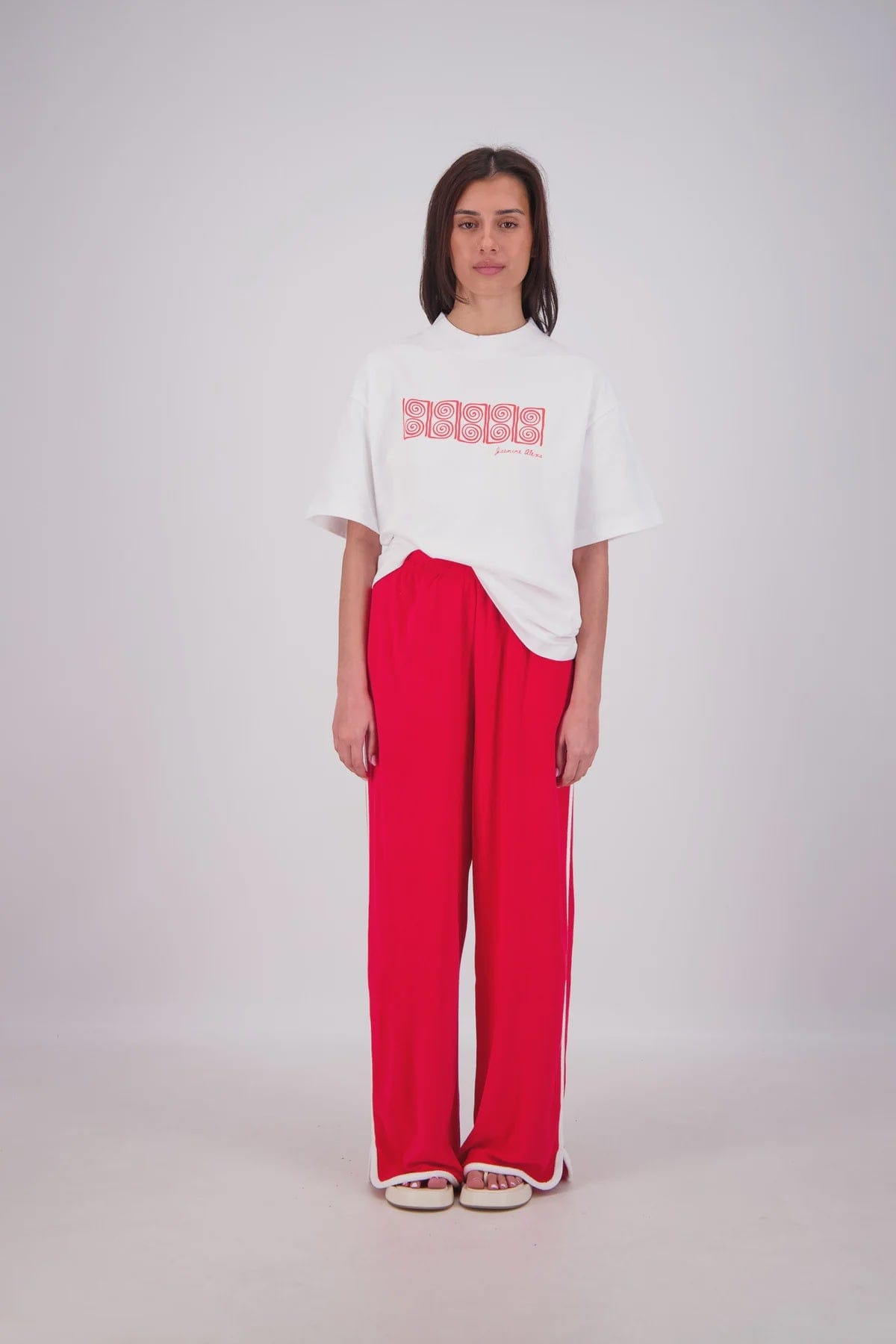 Jasmine Alexa Pants - Casual Kuhio Pants - Red