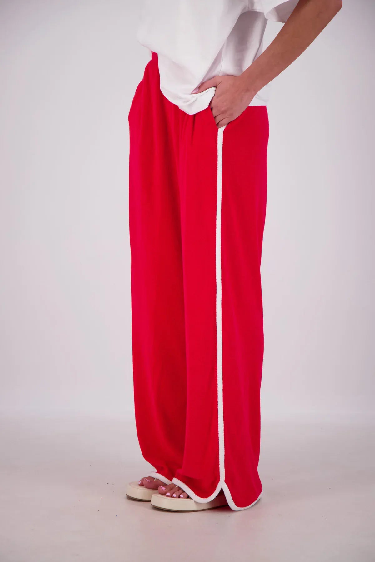 Jasmine Alexa Pants - Casual Kuhio Pants - Red
