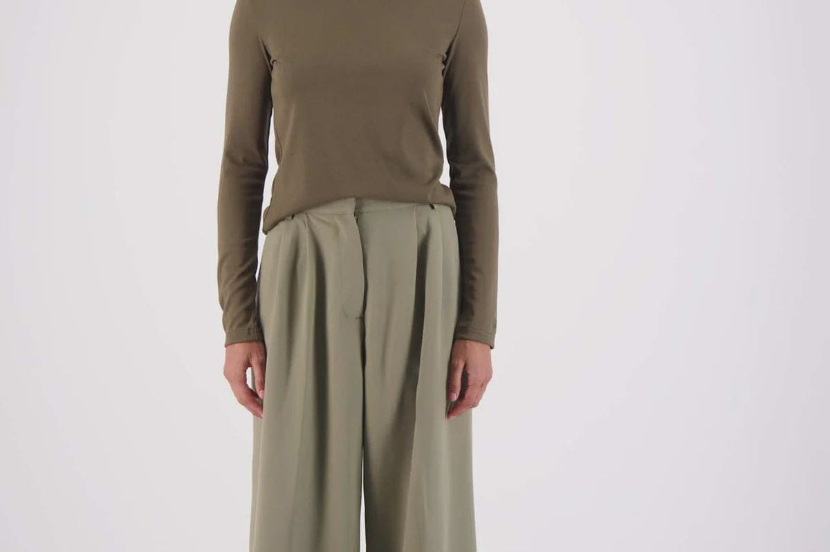 Jasmine Alexa Pants - Tailored Gigi Trouser - Sage