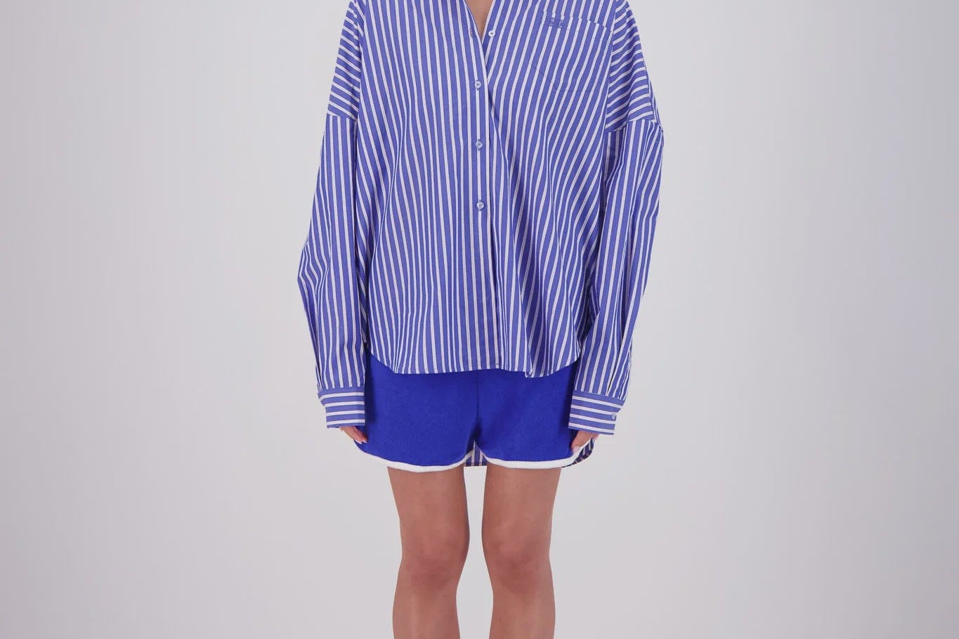 Jasmine Alexa Shirts - Tailored Mahalo Shirt - Blue