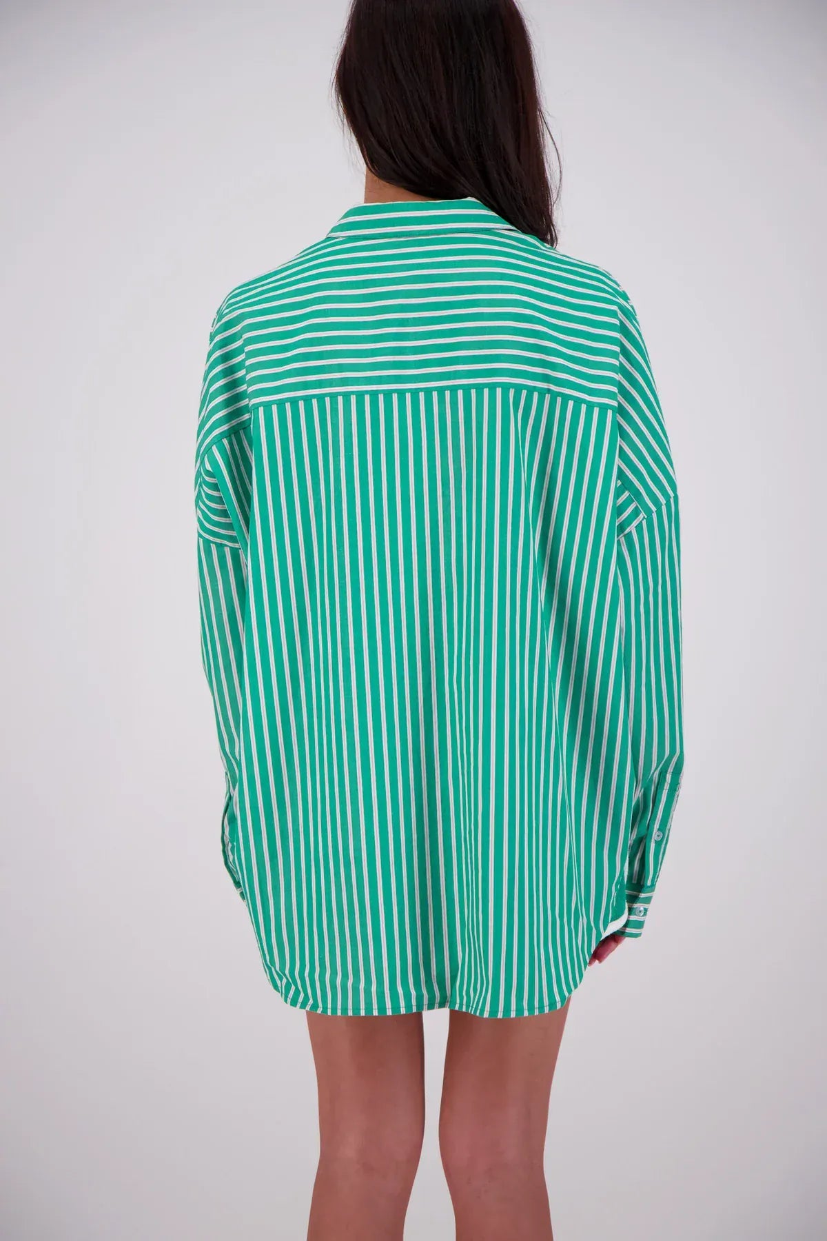 Jasmine Alexa Shirts - Tailored Mahalo Shirt - Green