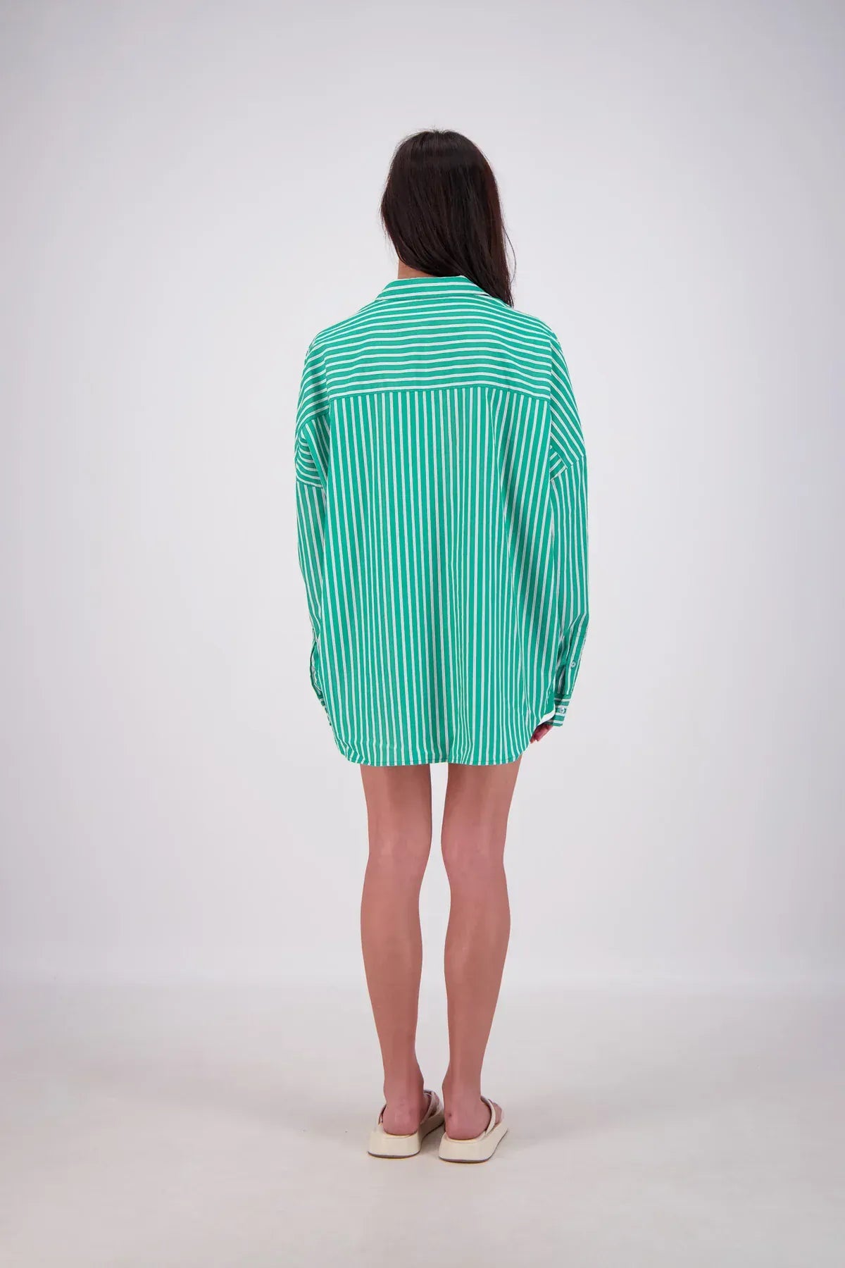 Jasmine Alexa Shirts - Tailored Mahalo Shirt - Green
