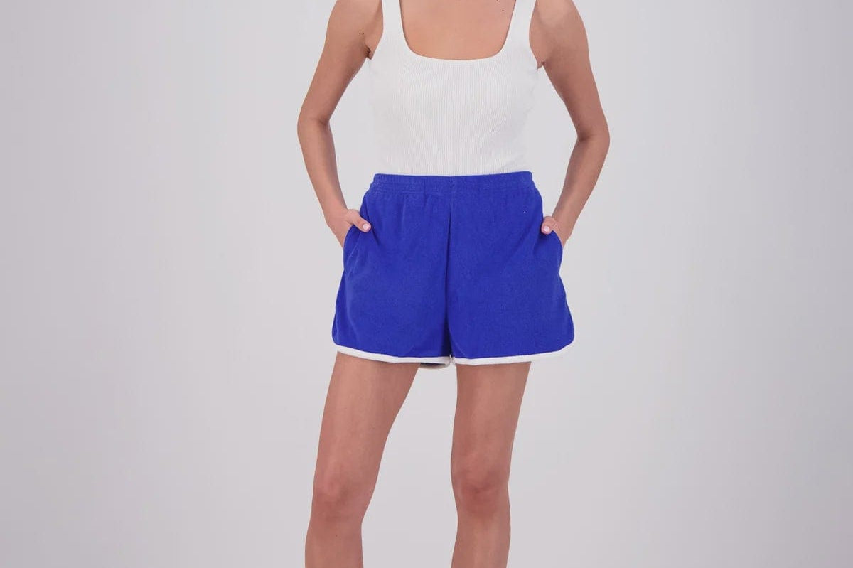 Jasmine Alexa Shorts - Casual Kuhio Shorts - Cobalt Blue