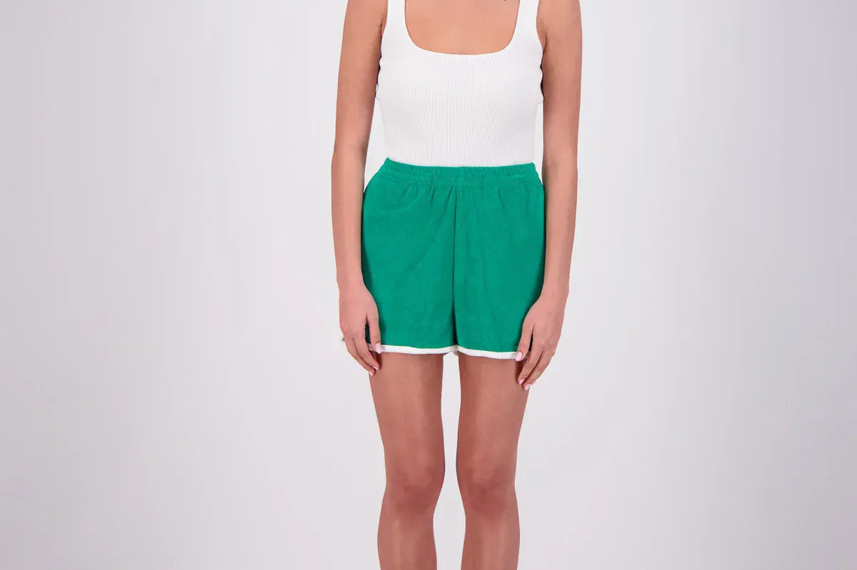Jasmine Alexa Shorts - Casual Kuhio Shorts - Green