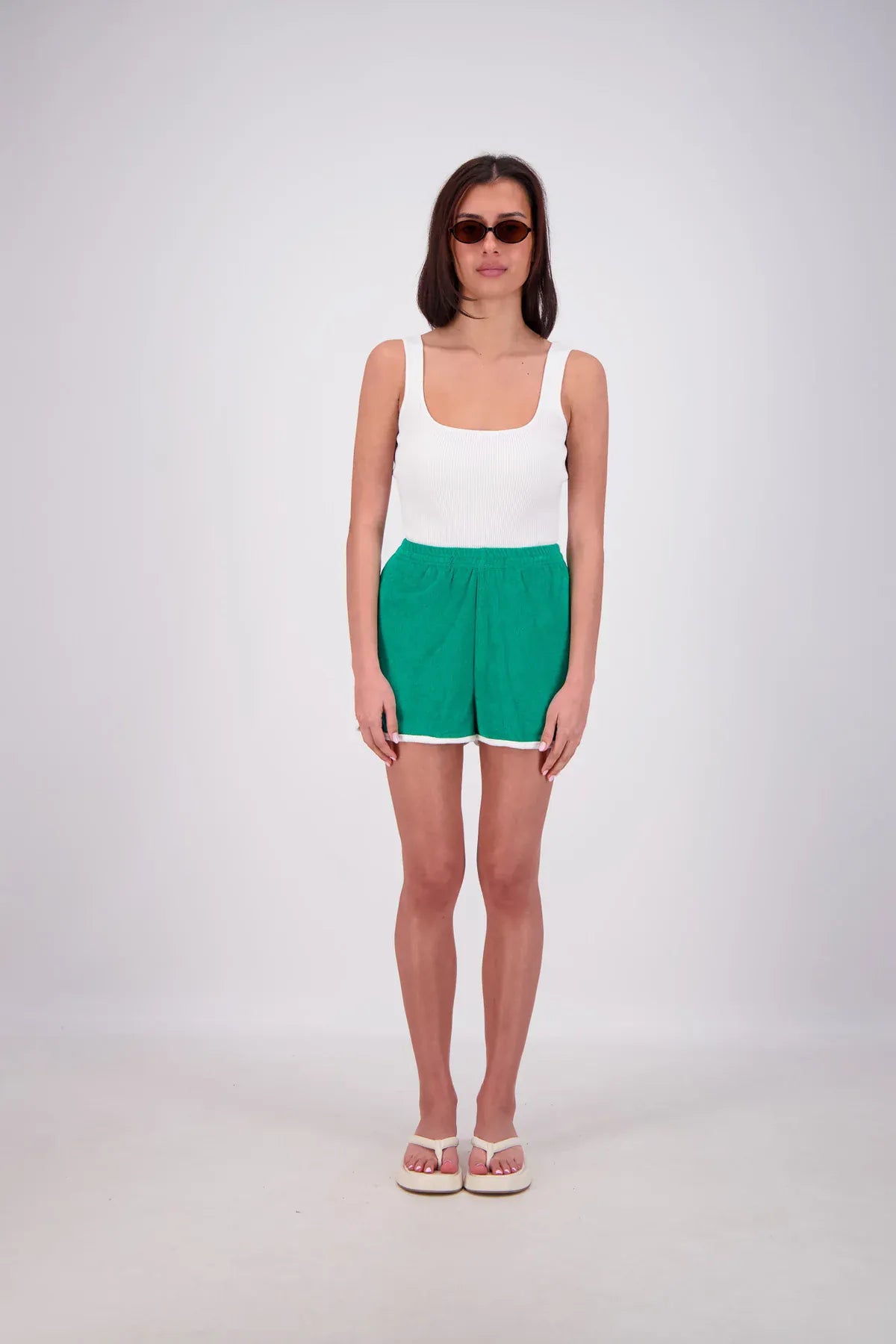 Jasmine Alexa Shorts - Casual Kuhio Shorts - Green