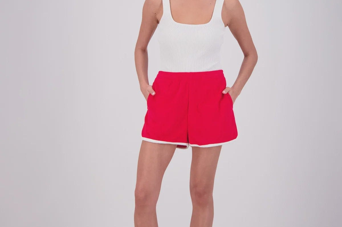 Jasmine Alexa Shorts - Casual Kuhio Shorts - Red
