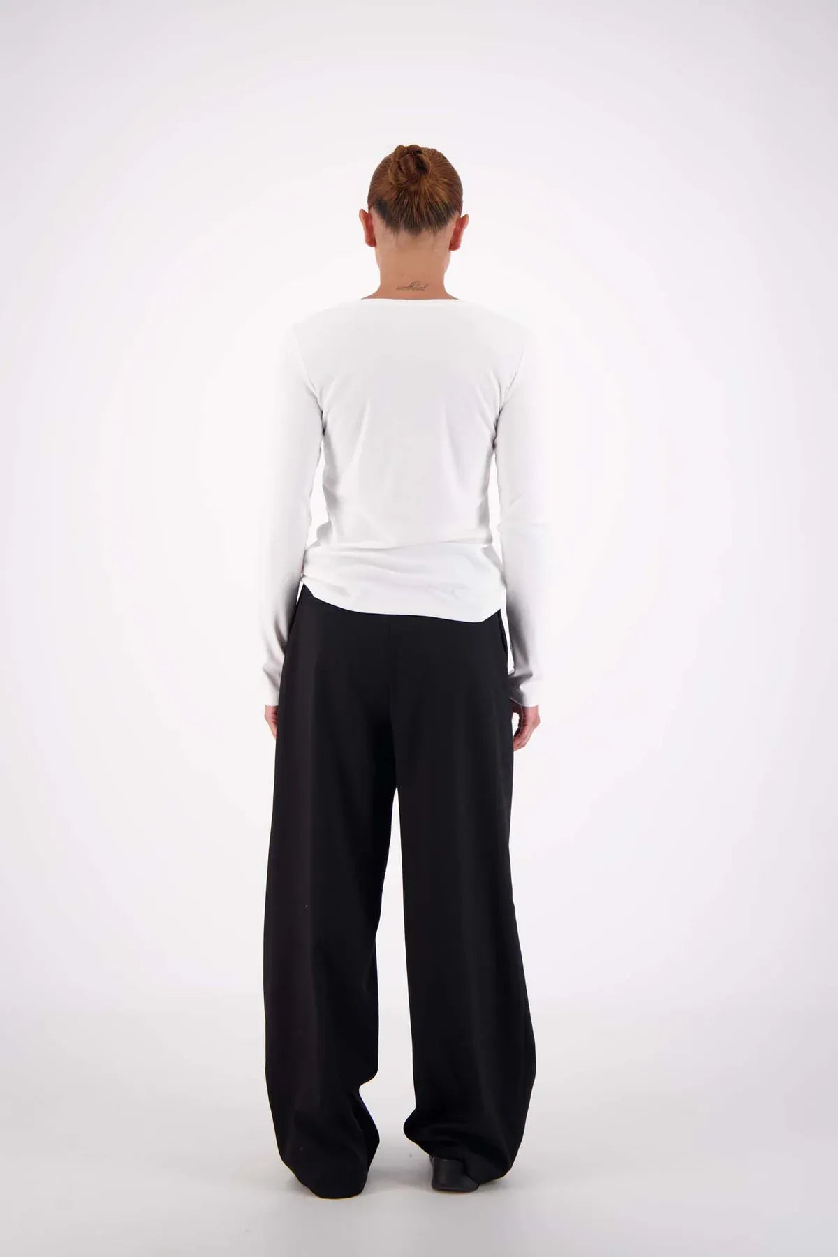 Jasmine Alexa Tops - Long Sleeve Soho Top - White