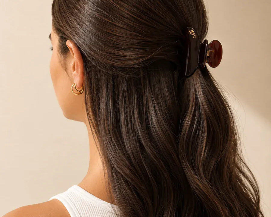 Jolie & Deen Accessories Kate Hair Clip - Espresso