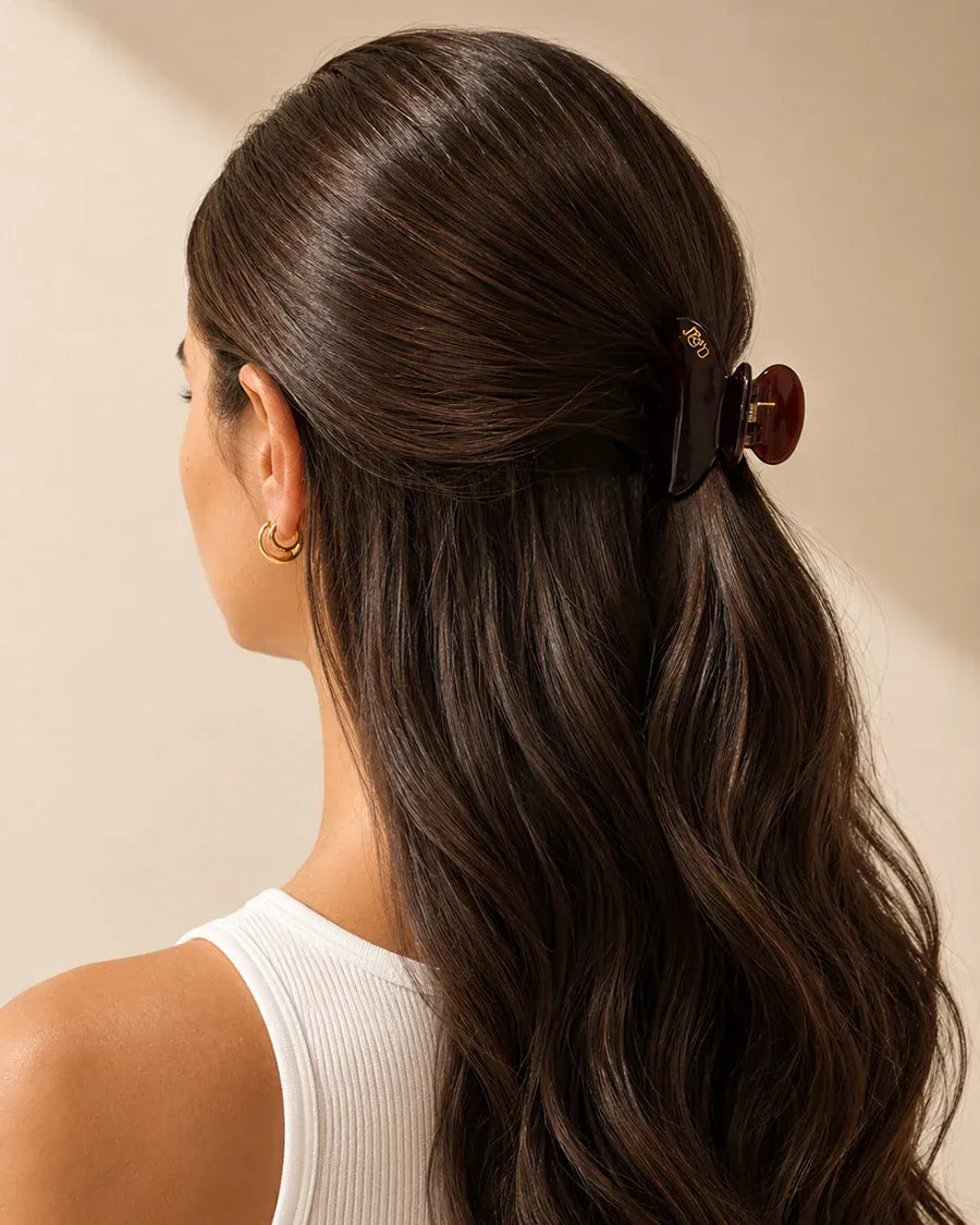 Jolie & Deen Accessories Kate Hair Clip - Espresso