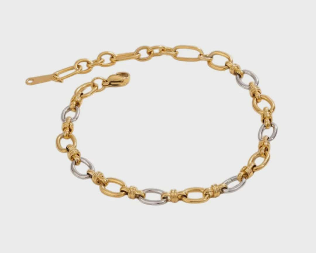 Jolie & Deen Bracelets Angie Bracelet - Gold/Silver
